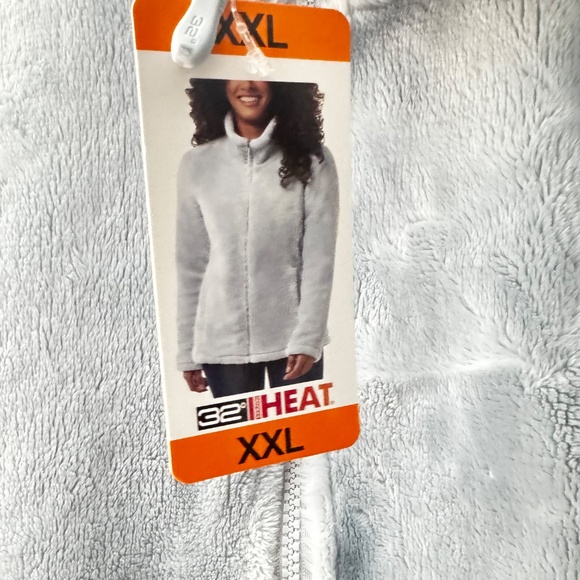 32 degrees ladies plush jacket Size XXL Blue New with Tags - Picture 4 of 10